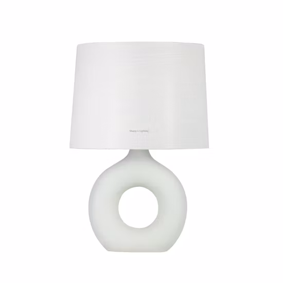 Mini-kreative Akzent-Tischlampe aus Keramik, Schlafzimmer-Schreibtischlampe für Arbeitszimmer